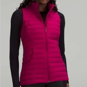 Lululemon Athletica Fuchsia Puffer Vest